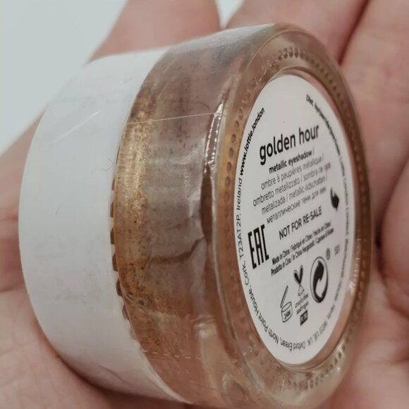 BRAND NEW! Lottie London Power Foil Metallic Eyeshadow in Golden Hour - Picture 8 of 8